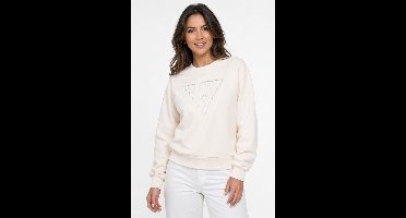 Guess Sweater Triangle crèmewit