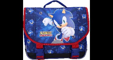 Sonic Still Unstoppable Schoolrugzak - 33 x 38 x 12 cm - Blauw