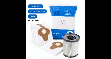 Parkside stofzuigerzakken en filter set, huismerk microfiber