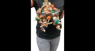 Home en Dier speelgoed voor vogels - Speelgoed voor middelgroot papegaaien -