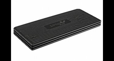 Sundo Gymnastiek opvouwbare mat F6 180 × 60 × 1 cm - Fitness, yoga, pilates en groepslessen - Grijs