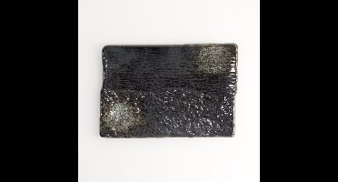 Tokyo Design Studio - Mino Craft Bord - Zwart - 21 x 14,5 x 2,5 cm