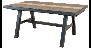 Les - Brixton uittrektafel 170/220x102 cm - matt antraciet