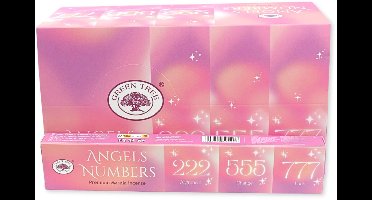 Green Tree Angels Numbers wierook 15 grams - Engelengetallen - doos van 12 st.
