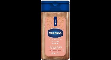 Vaseline Glazed and Glisten Sunlit Mini Glow Body Gel Oil - Vanilla Cocoa Scent 59ml