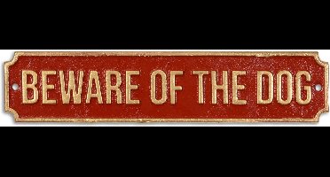 MadDeco - Gietijzeren - wandbord - beware - of - the - dog