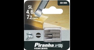 Piranha schroefbitset X61006 SL4/6/7,2 (3 stuks) 25mm