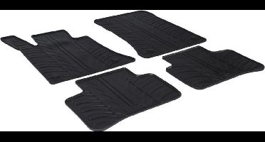 Gledring Rubbermatten passend voor Mercedes GLK X204 2008- (T profiel 4-delig + montageclips)