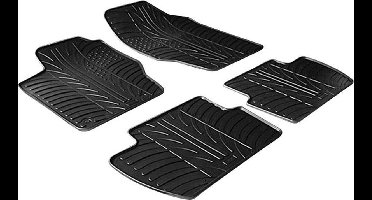 Gledring Rubbermatten passend voor Citroen C4 2005-2010 (T profiel 4-delig)
