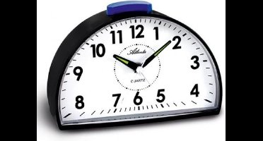 Wekker Modern Design Zwart