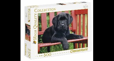 Clementoni - High Quality Collection puzzel - The black dog - 500 stukjes