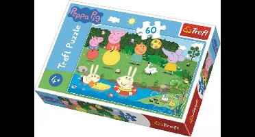 Peppa Pig - Holiday Fun - Puzzel - 4+ - 60 stuks - Sinterklaas - Kerst - Kinderpuzzel
