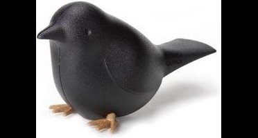 Magnetische Papercliphouder 'bird' zwart