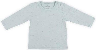 62/68 - Jollein longsleeve Mini Dots Stone Green Maat 62/68