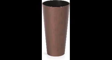 Bloempot Buiten Hoog Rond Tubus Slim Corten 30cm CORTEN Prosperplast