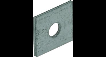 GB Volgplaat sendzimir verzinkt m10 50 x 50 x 4mm 84422 (Prijs per stuk)