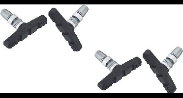 QT cycletech emblok v-brake set 4 stuks blister 1520082