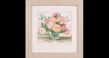 Telpakket kit Rozenboeket - Vervaco - PN-0145028
