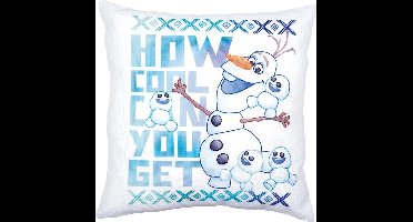 Vervaco - Sublimatiekussen kit - Disney Olaf en friends - PN-0166253 - Borduren - Borduurpakket - Borduurpakket volwassenen - Borduurpakket kind