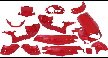 Plaatset Gilera Runner tot bj.08-2005 15 delig rood glans