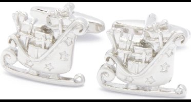 Manchetknopen - Kerstman Slee Cadeautjes