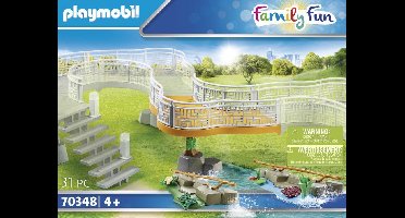 PLAYMOBIL Family Fun Uitbreidingsset voor dierenpark - 70348