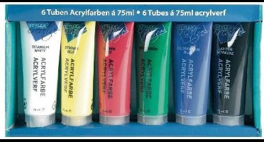Toppoint Acrylverf 6 x 75ml