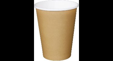 Fiesta Hot cup enkelwandig Kraft lichtbruin 34cl (Box 1000)