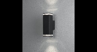 Konstsmide 407-750 wandverlichting Geschikt voor buitengebruik Zwart