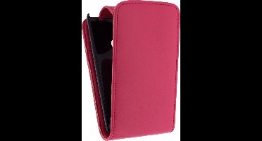 Xccess Leather Flip Case Nokia Lumia 520 Pink