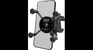 X-Grip® Phone Mount met Low-Profile RAM® Small Tough-Claw™ RAM-HOL-UN7-400-1U