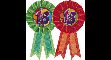 Haza Original Rozet 18 Years 14,8 Cm Oranje