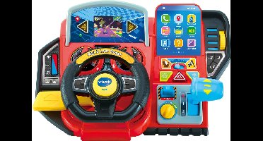 VTech Rijd & Leer Racer Racestuur Activity Center - Interactief & Educatief Speelgoed - Activiteitenbord - Cadeau - Kinderspeelgoed 3 Jaar