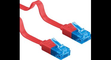 Wentronic CAT6A Netwerkkabel - RJ45 - Rood - 2 m