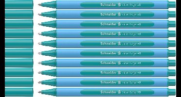 Schneider balpen - Slider Edge pastel - XB - pastel ocean - 10 stuks - S-152234-10