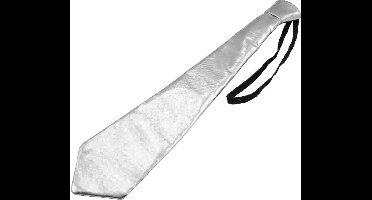 Folat - Stropdas Metallic Zilver