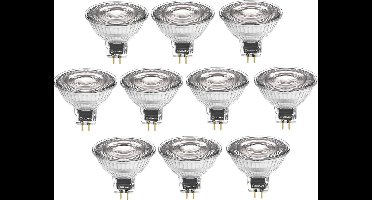 10 stuks | OP=OP Ledvance LED MR16 5W/927 36º 345lm 12V GU5.3 dimbaar Ø5cm | GU5.3 | Extra Warm Wit | 5 watt | 25.000 Branduren