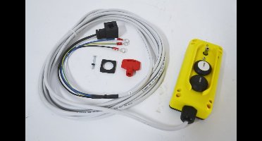 OMFB | Afstandsbediening 2-knops met slot + kunststof sleutel | 14915501151