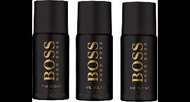 Hugo Boss - The Scent Deo Spray - Voordeelverpakking 3 Stuks