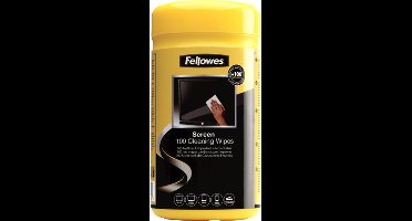 Fellowes beeldscherm reiniger doekjes dispenser à 100 stuks