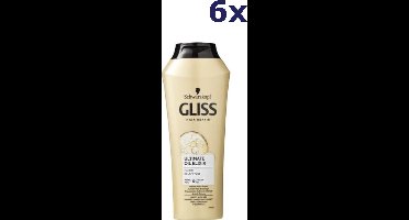 6x Gliss-kur Shampoo - Ultimate Oil Elixir 250 ml