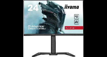 iiyama G-Master GB2470HSU-B5 Red Eagle - 24 Inch - IPS - Full HD - 165Hz - 0.8ms - In hoogte verstelbaar