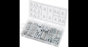 KS-Tools Assortiment druk- en trekveren - 200 delig