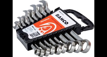 Bahco SS002-9-2 Steek-ringsleutelratelset 9-delig