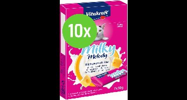 Vitakraft Milky Melody pure - 10 x 4 st - 70 g