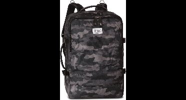 Bestway Reisrugzak, Camouflage Grijs - 54 x 35 x 23 cm - Polyester