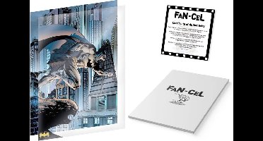 FaNaTtik Batman Poster DC Comics Art Print Batman Limited Edition Fan-Cel 36 x 28 cm Multicolours