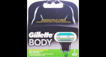Gillette Body scheermesjes - 2 stuks