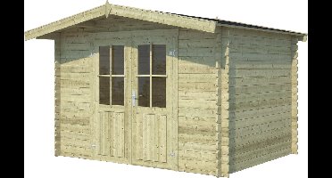 Blokhut Baltimore 292x230 - Olijfgroen Geïmpregneerd