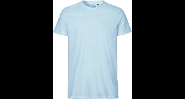 Fairtrade Men´s Fit T-Shirt met ronde hals Light Blue - S